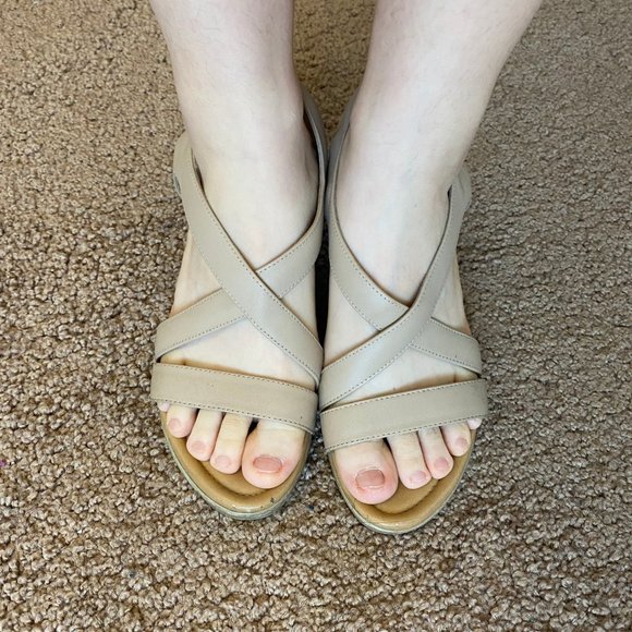 Heel Sandals (Very comfortable) in size 6. - Picture 1 of 4